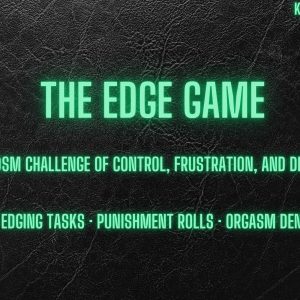 BDSM Edge Game: Orgasm Denial Dice Challenge (PDF Downloadable Game for Submissives) BDSM Edge Game: Orgasm Denial Dice Challenge (PDF Downloadable Game for Submissives)