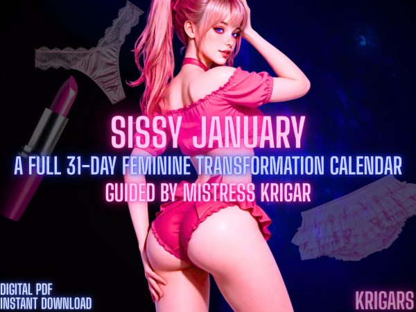 Sissy January Transformation Calendar Sissy January Transformation Calendar