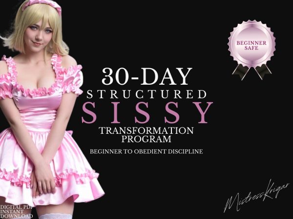 30 Day Sissy Training Challenge PDF